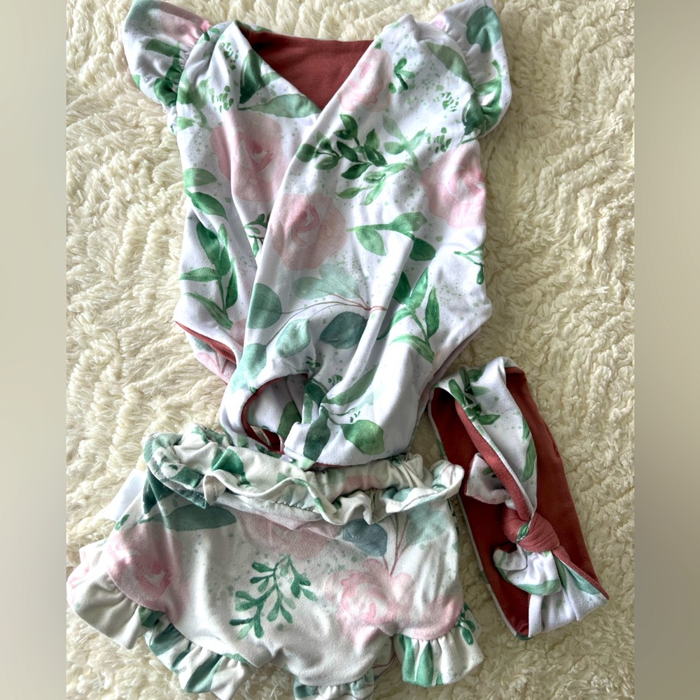 Mama Coco reversible girls outfits without fasteners/ zippers